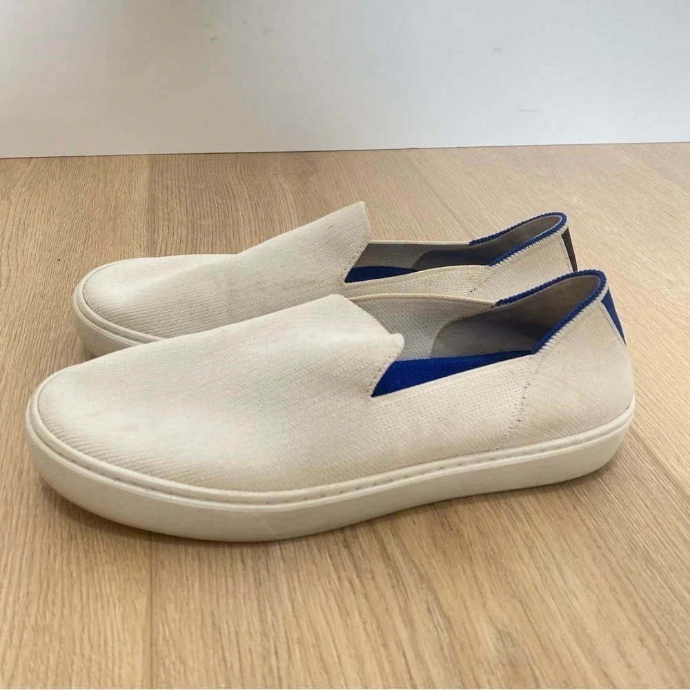 Rothy’s The Slip On Sneaker White Size 8.5